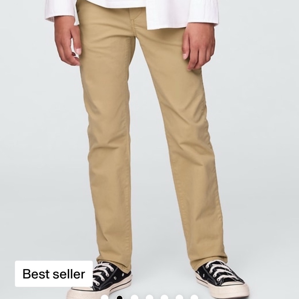 GAP Kids Tan Casual Pants 16 Slim NWTGS